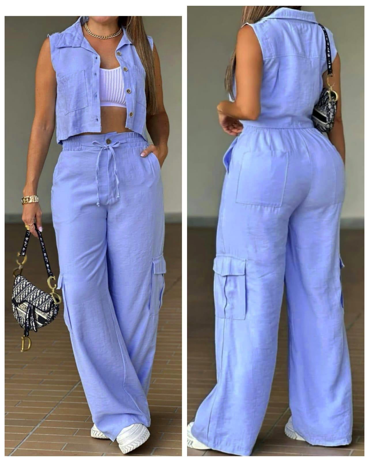 🤩NUEVO CONJUNTO CARGO LUXE + TOP🤩