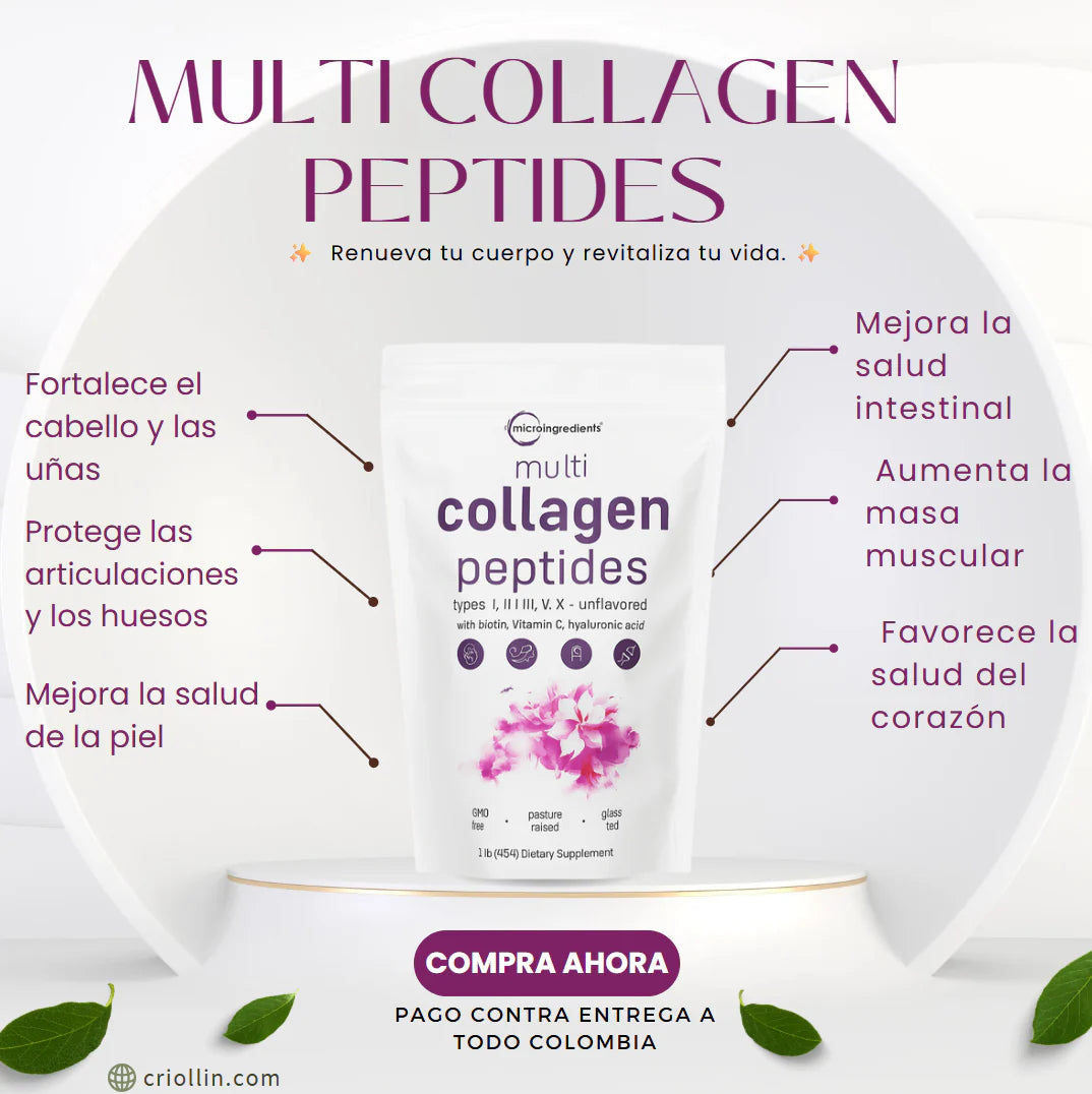🍃Multi Collagen Peptidos De Colageno🍃