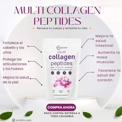 🍃Multi Collagen Peptidos De Colageno🍃