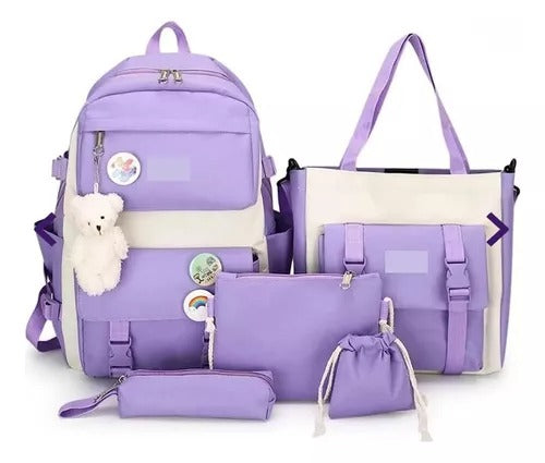 🎒NUEVO BOLSO 5 PIEZAS👜